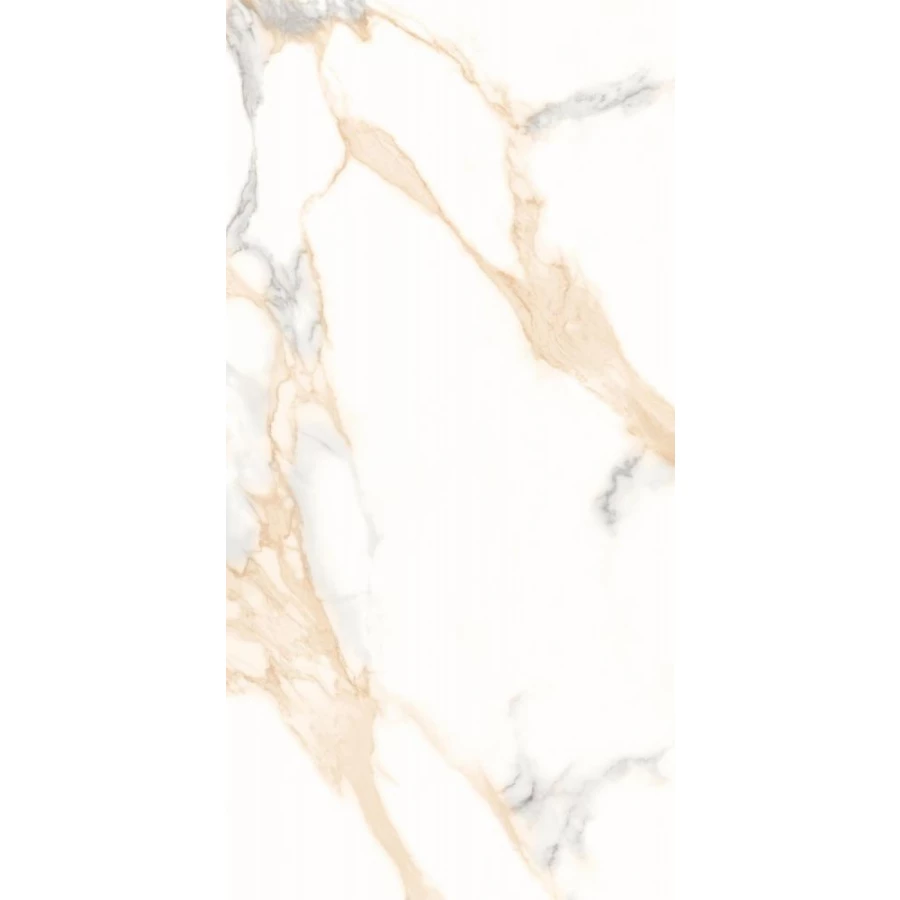 Керамогранит Italica Tiles German Statuario Diva Gold Matt Carving матовый белый ITL78348 120х60 см