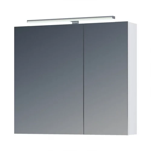 Зеркало шкаф Vigo Plaza 800 навесной со светильником zsh.PLA.80.El 80x70 см