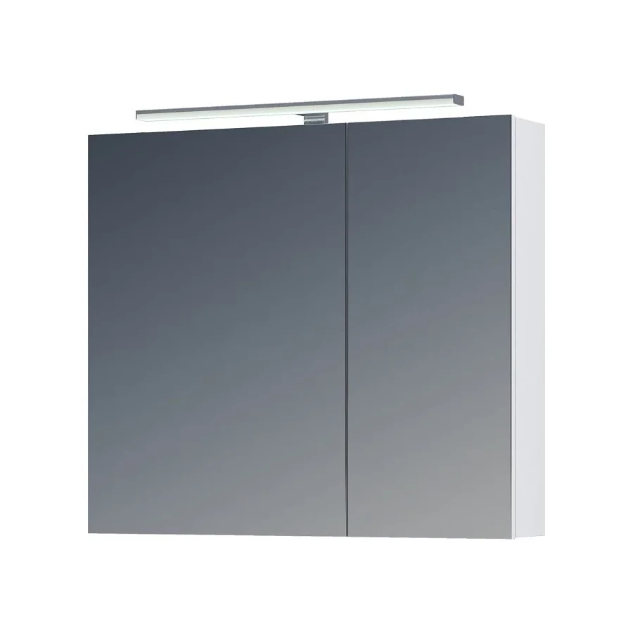 Зеркало шкаф Vigo Plaza 800 навесной со светильником zsh.PLA.80.El 80x70 см