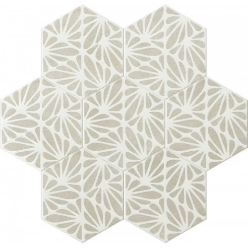 Керамогранит Marca Corona Terracreta Cesello Argilla Esagonо J081 25х21,6 см