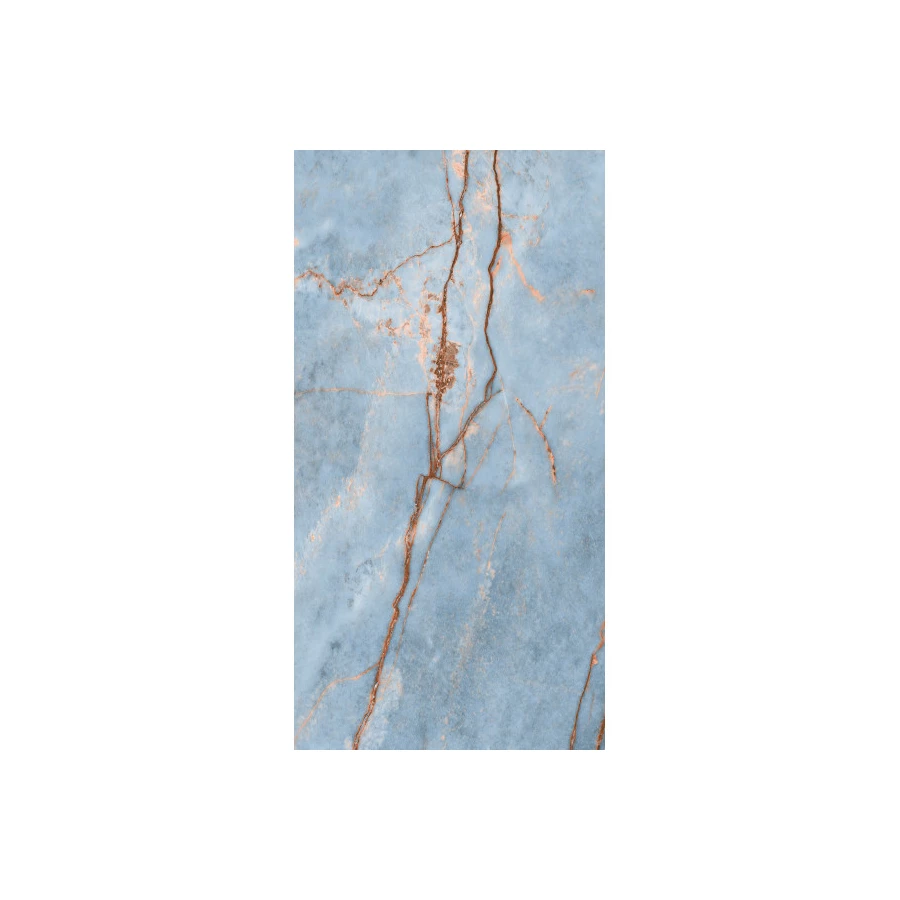 Керамогранит Rex Ceramiche Heritage Luxe Azure Glossy Ret 9 мм 775048 120х60 см