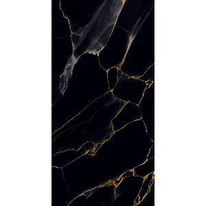 Керамогранит Seratonia Glossy Serato Blac черный 120х60 см