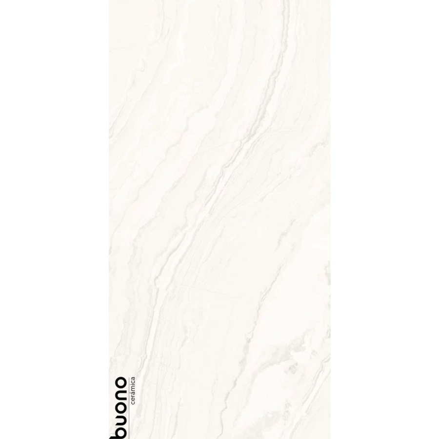 Керамогранит Buono Marble Crystile Bianco Glossy белый M4410P 120х60 см