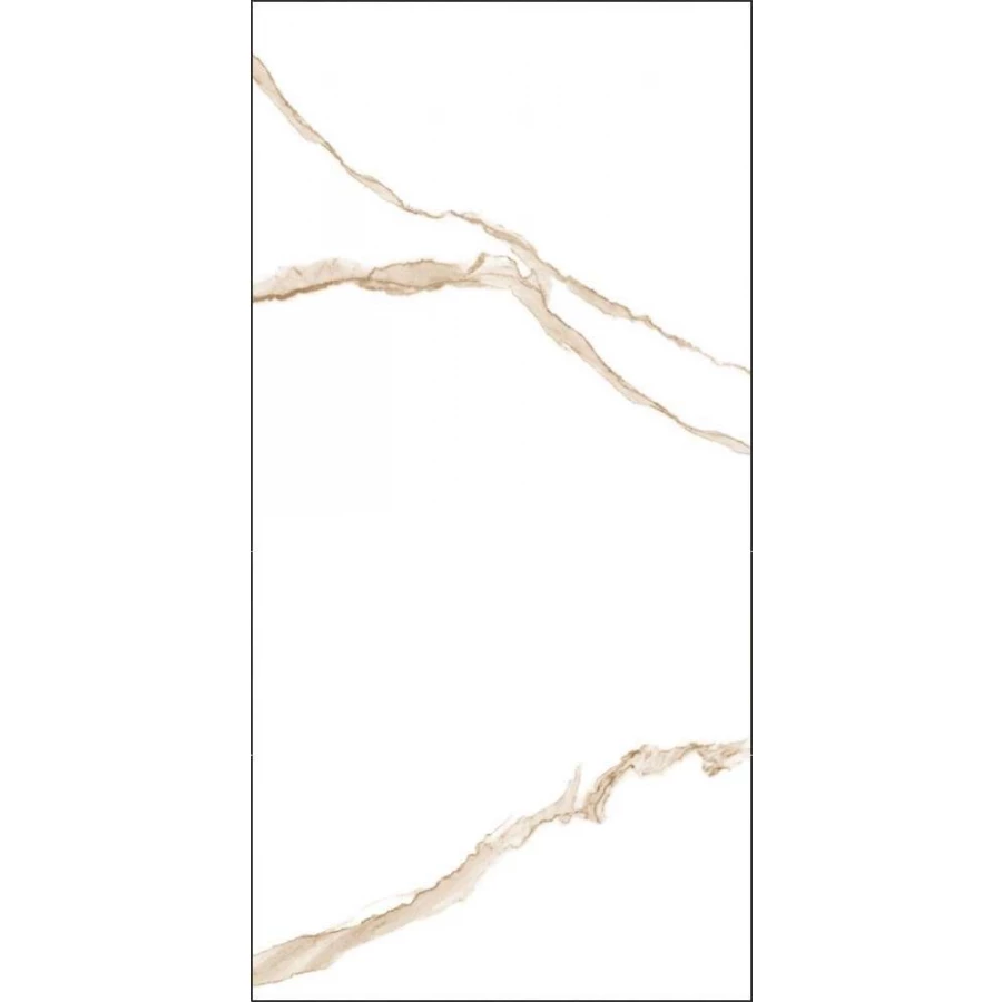 Керамогранит Global Tile Majestic_GT грес глазуированный Белый GT120600303MR 120х60 см