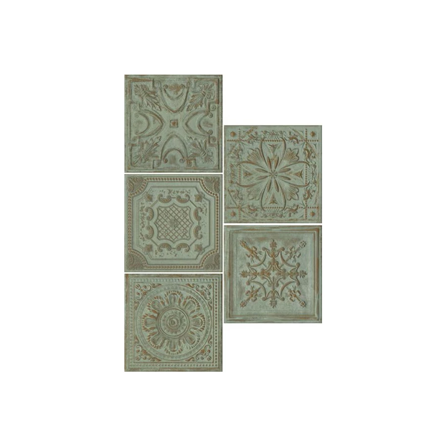 Плитка настенная Aparici Gatsby Green Tin 0,89 м2 20,1х20,1 см