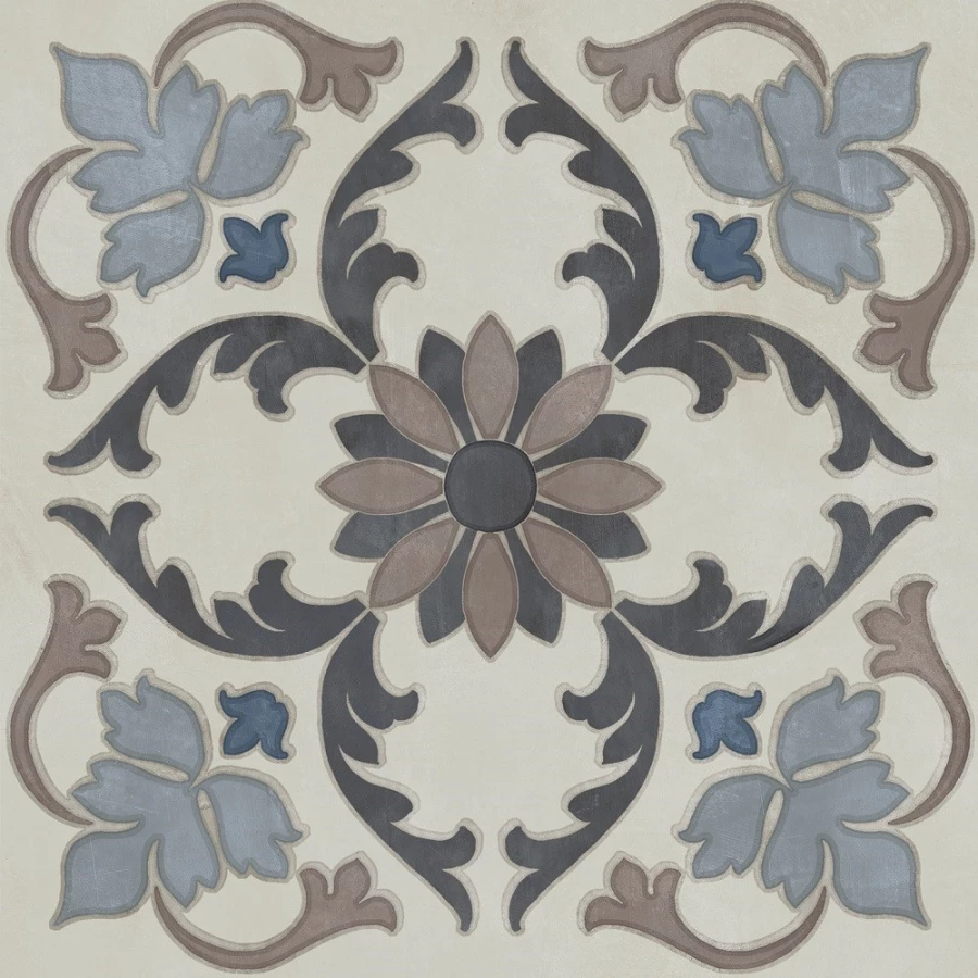 Декор Kerama Marazzi Чементо 2 матовый синий VT/A594/5301 20x20 см