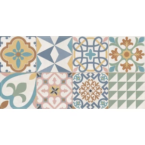 Плитка настенная New Trend Design Art Mix 3 матовая многоцветная WT36DST16 60х30 см