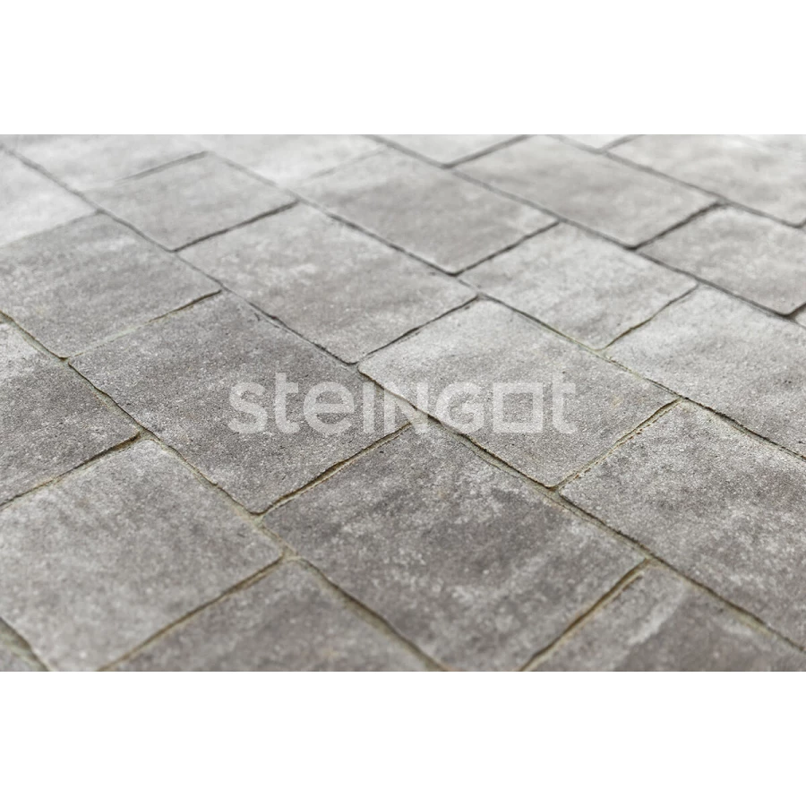 Тротуарная плитка Steingot Старый город Штайн Сильвер Серая 24795 60 мм