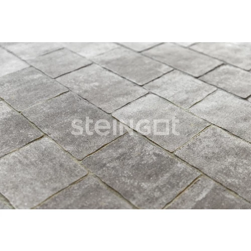 Тротуарная плитка Steingot Старый город Штайн Сильвер Серая 24795 60 мм