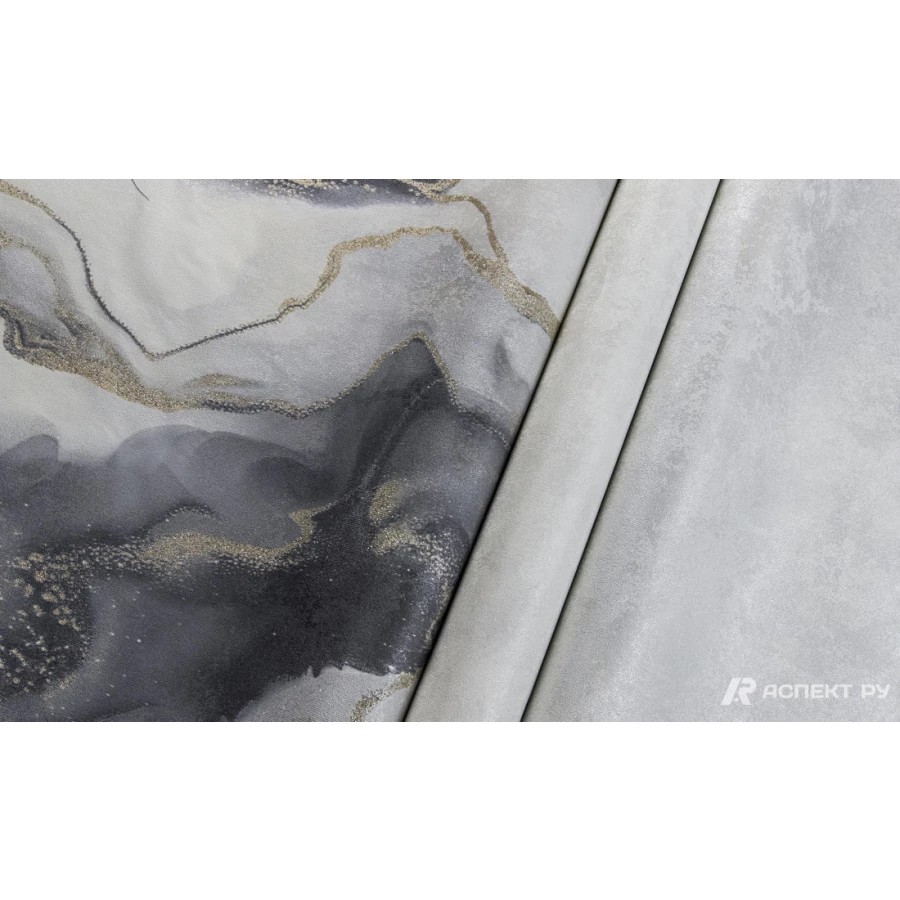 Обои флизелиновые Аспект Линдси серый 70588-46 1,06х10,05 м