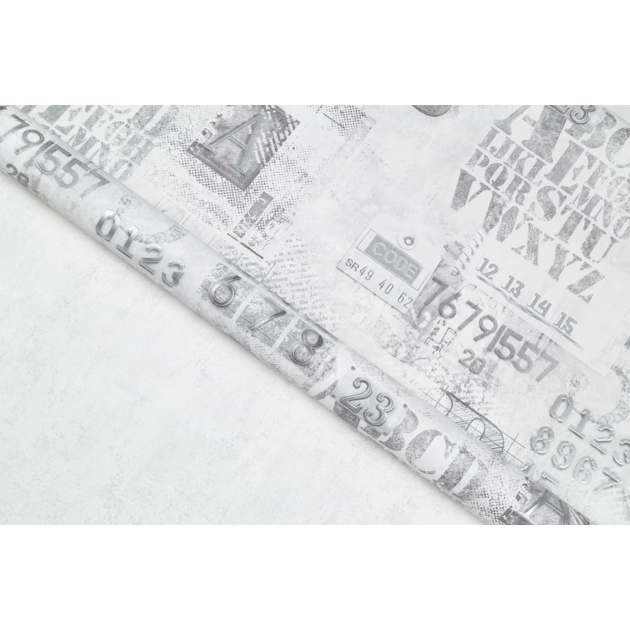 Обои флизелиновые VOG Collection П Аккаунт серые VV71920-14 1,06х10,05 м