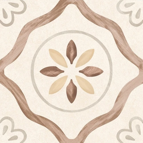 Керамогранит Motto Velvet Clay Decor 2 матовый бежевый N100198 20x20 см