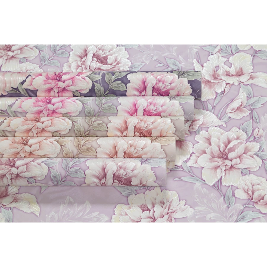 Обои флизелиновые Palitra Home HomeColor Allegra розовые HC71662-45 1,06х10,05 м