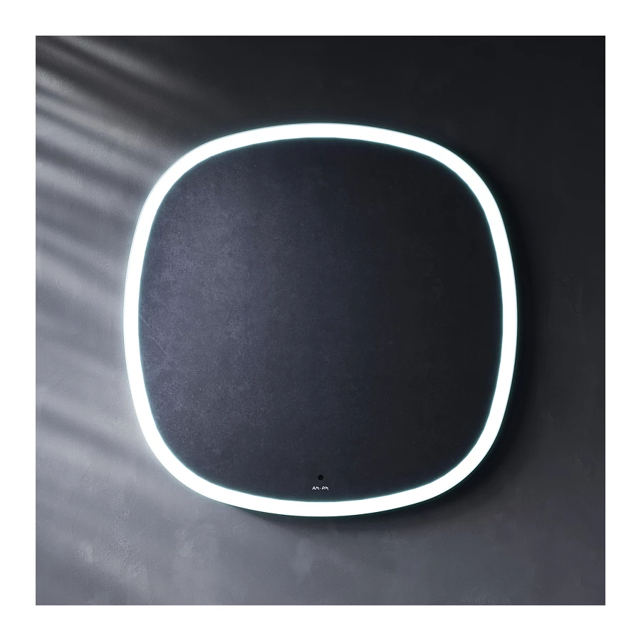 Зеркало универсальное Am Pm Func с контурной LED-подсветкой ИК сенсором квадрат M8FMOX0551WGS 55 см