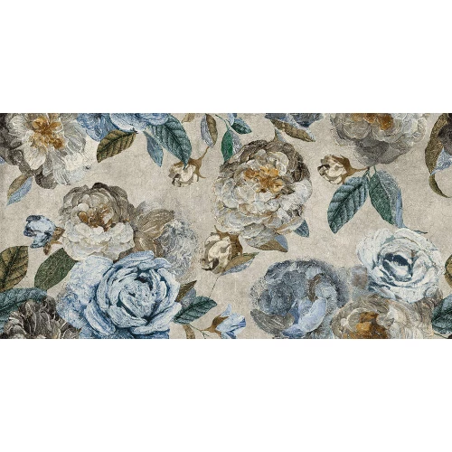 Керамогранит Naxos Alchymie flowery grey nat ret 133481 120х60 см