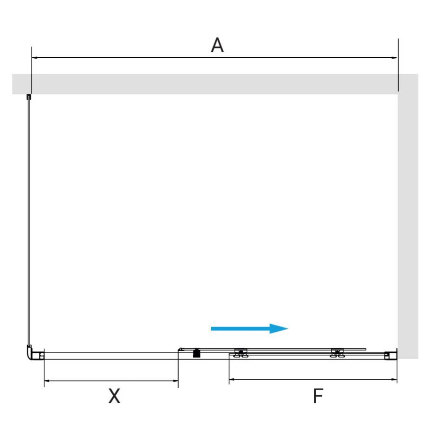 Душевой уголок RGW PA-177 RGW PA-017 + Z-050-2 Прозрачное 350817780-11 180х100 см