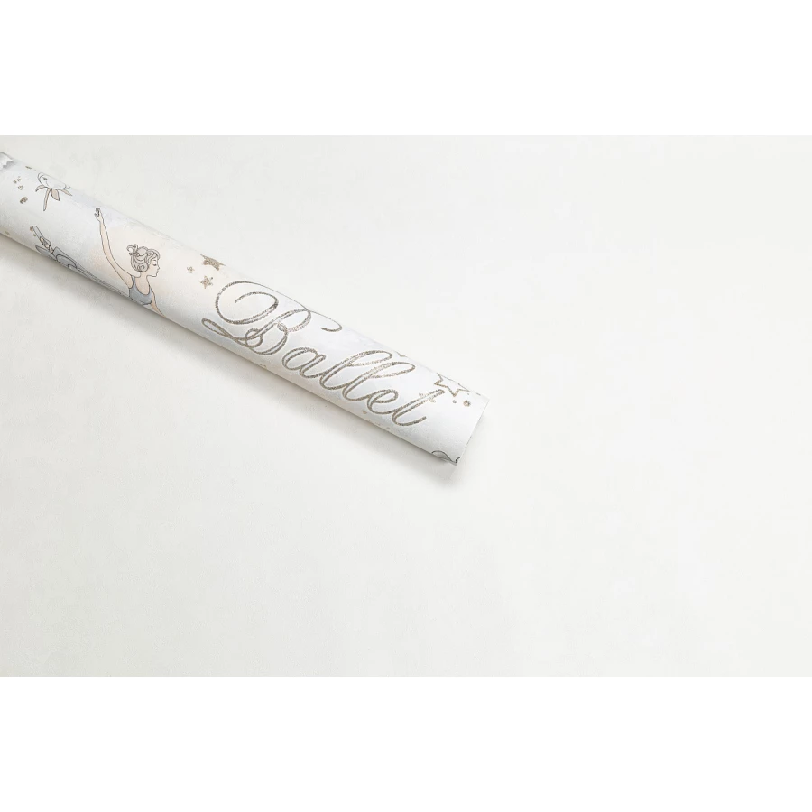 Обои флизелиновые Palitra Home HomeColor Ballet белые 715-21 1.06х10.05 м