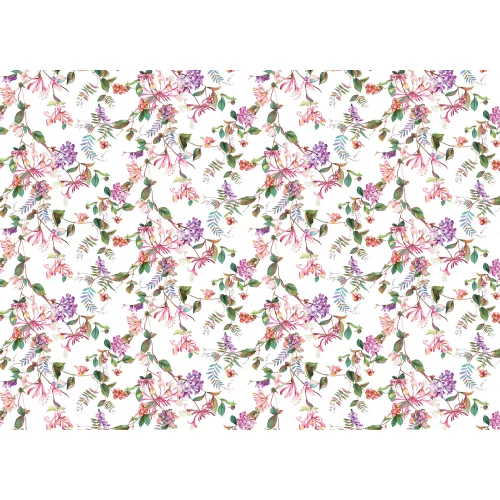 Обои флизелиновые Marburg Flora белые 47456 0,53х10,05 м