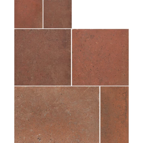 Керамогранит CIR Italica Terra Bruciata Modulare 39 матовый коричневый 1086527 60,8х40 см