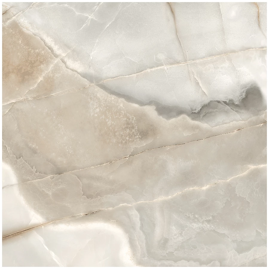 Керамогранит Laparet Onyx Newest полированный бежевый 60х60 см