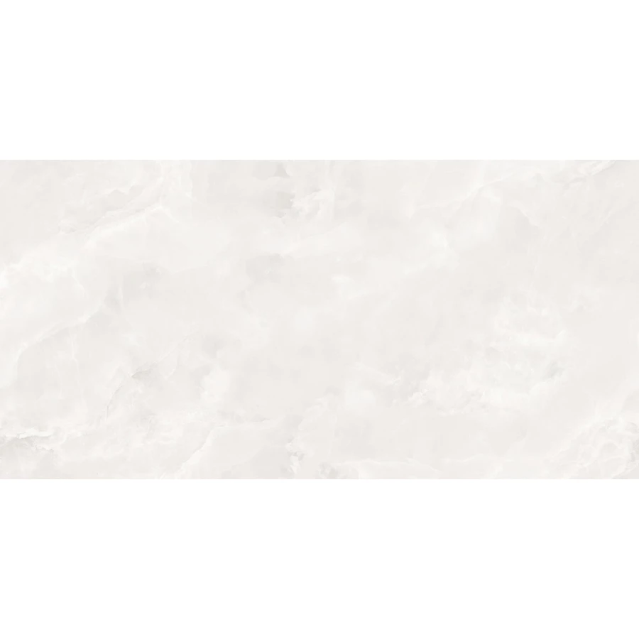 Керамогранит Laparet Onyx Lux Bianco полированный матированный белый 120х60 см