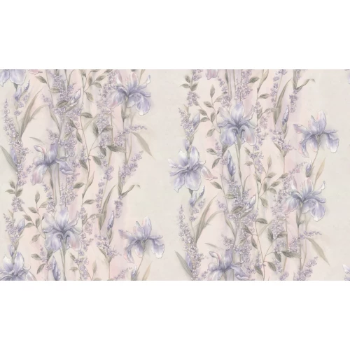 Обои флизелиновые Palitra Home Iris фиолетовые HC71714-12 1,06х10,05 м