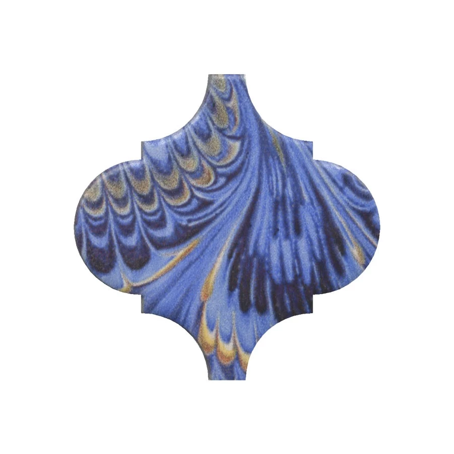 Плитка настенная Kerama Marazzi Арабески Венеция Декор матовый синий VT\A624\65000 6,5x6,5 см