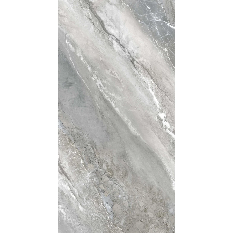 Керамогранит Belleza Rialto Gris Carving матовый серый 120х60 см