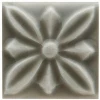 Вставка Adex Studio Taco Relieve Flor №1 Eucalyptus глянцевая оливковая ADST4056 3х3 см