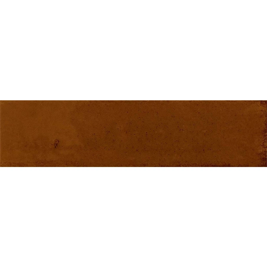 Плитка настенная Ribesalbes Hope Ocre глянцевая терракотовая 30х7,5 см