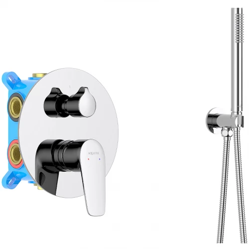 Душевой комплект Aquatek Бетта Set 3 в 1 хром AQ1172CR