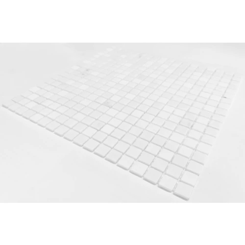 Мозаика Orro Mosaic Стоне Атлантида 15х15 матовая белая 30,5х30,5 см