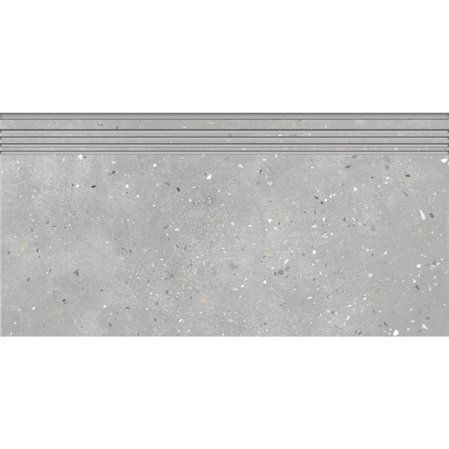 Ступень фронтальная Grasaro Granella серый G-42/MR/st01 60х29,4 см