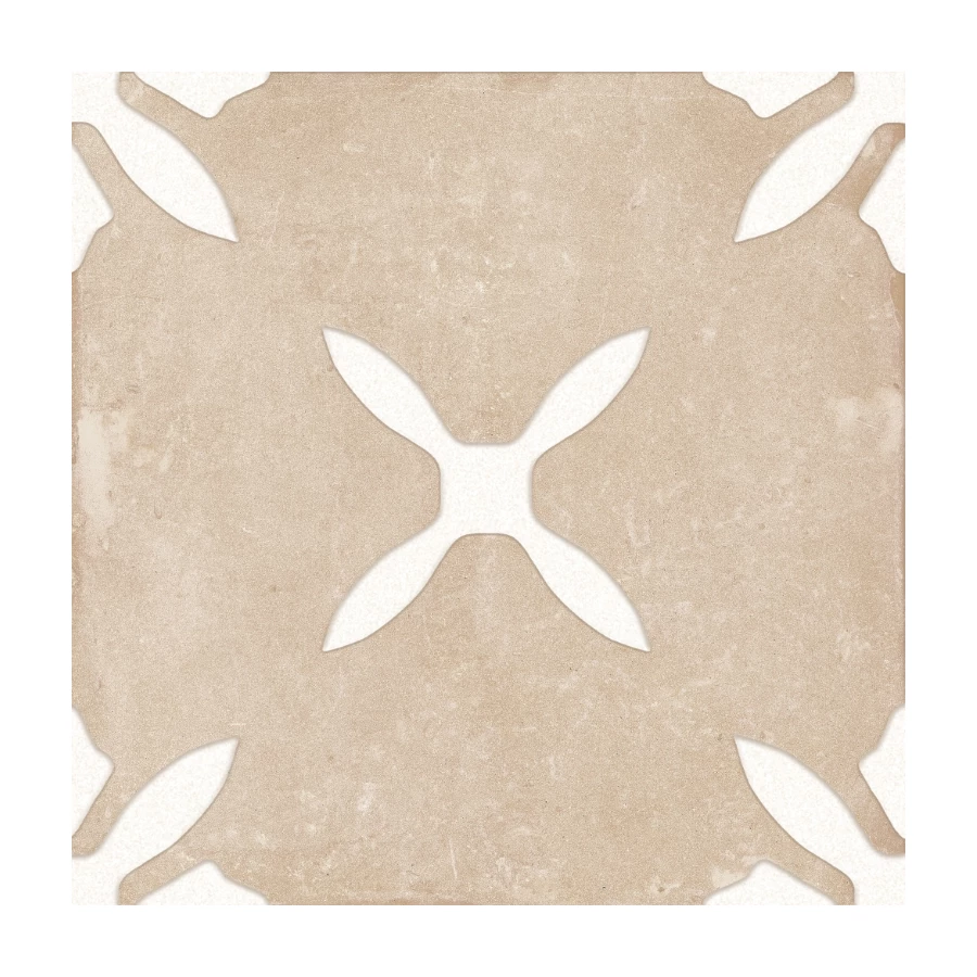 Керамогранит Harmony Peronda Pangea Sand Flower LT матовый бежевый 3386040800 22,3х22,3 см