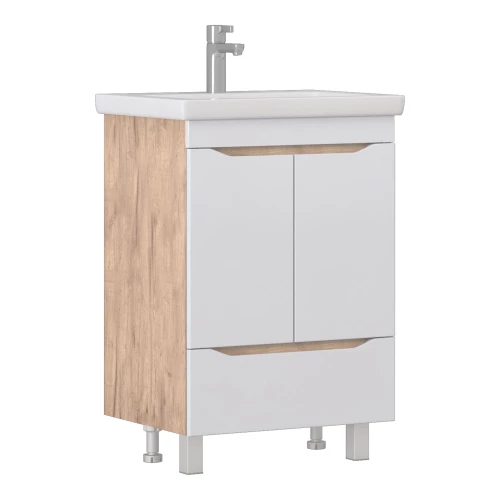 Тумба под раковину Vigo Grani 600-2-1 дуб золотой 284 дуб золотой