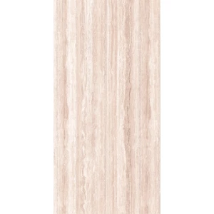 Керамогранит Ariostea Ultra Marmi Travertino Santa Caterina Lucidato Shiny 6 мм глянцевая бежевая UM6L300431 300х150 см