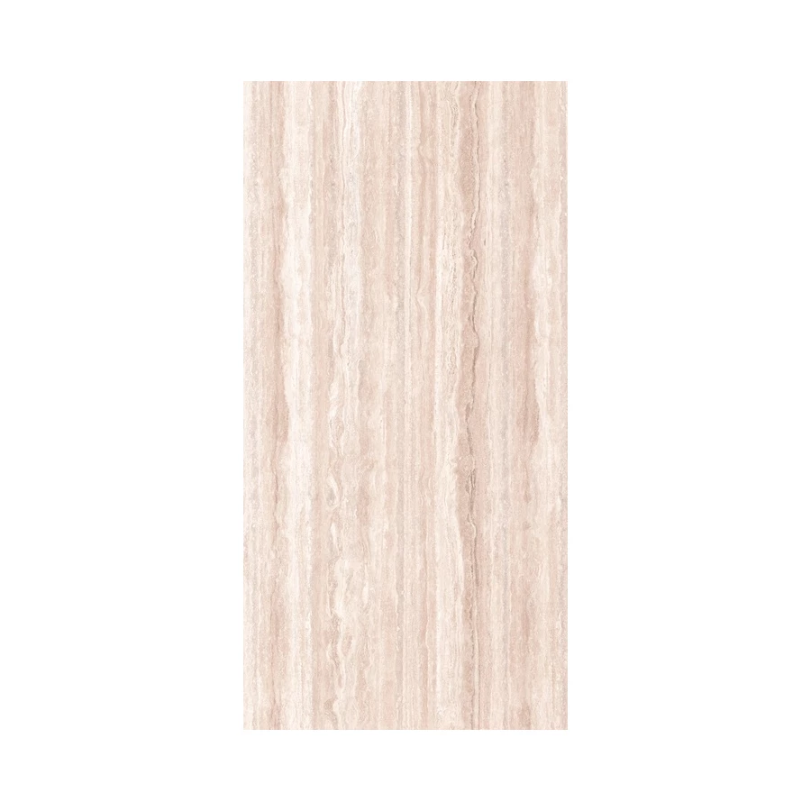 Керамогранит Ariostea Ultra Marmi Travertino Santa Caterina Lucidato Shiny 6 мм глянцевая бежевая UM6L300431 300х150 см