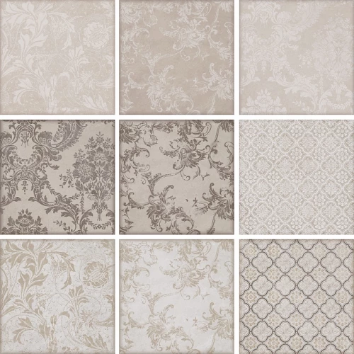 Плитка настенная Kerama Marazzi Марчиана микс бежевый 5267 20х20 см