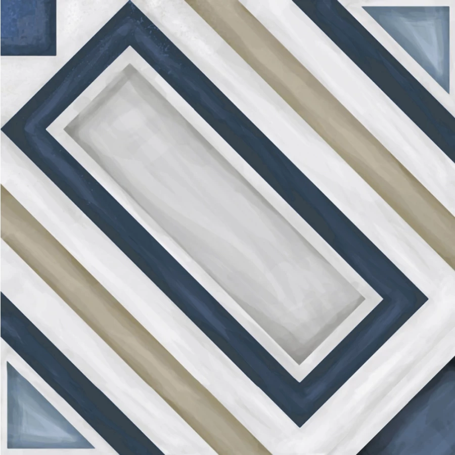 Керамогранит Decocer Artisan Siena Laguna матовый многоцветный 43837645 19,8x19,8 см