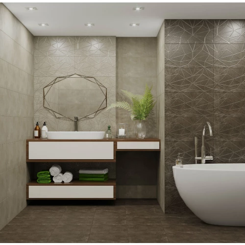 Плитка настенная Belleza Кайлас белый 00-00-5-18-00-01-2335 1,8 м2, 60х30 см