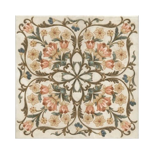 Декор Kerama Marazzi Лирия ковер центр лаппатированный VT\A18\SG1544L 40,2*40,2 см