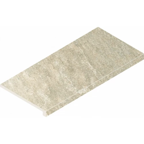 Ступень угловая правая из керамогранита Italon Магма Минерал матовая бежевая 620070002951 60х33 см