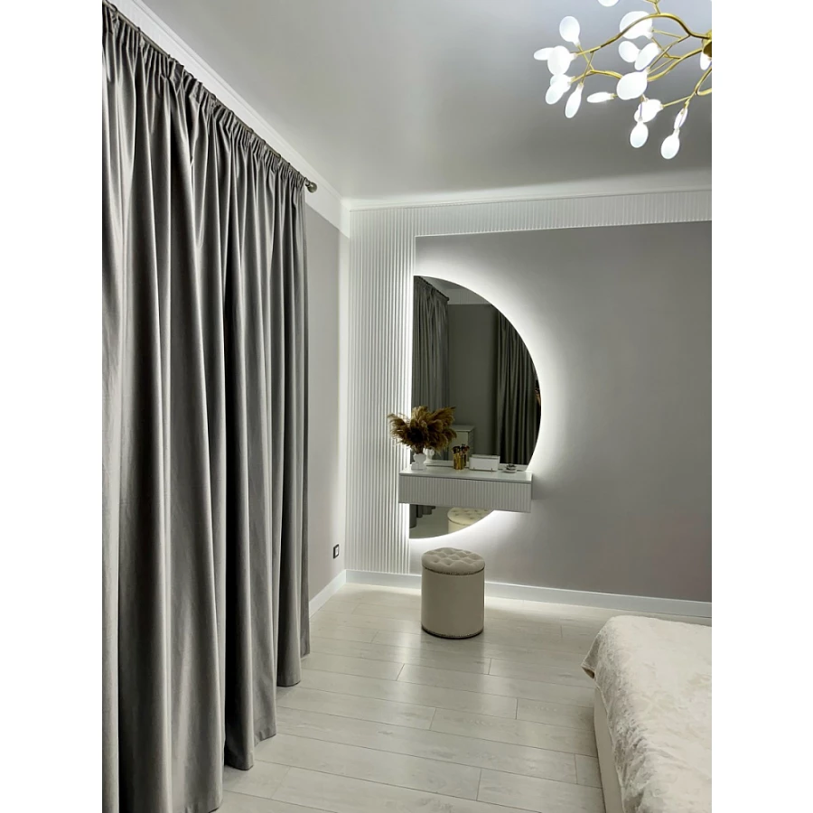 Обои флизелиновые Palitra Home HomeColor Evolution Monochrome Darling серые HC71822-41 1,06х10,05 м