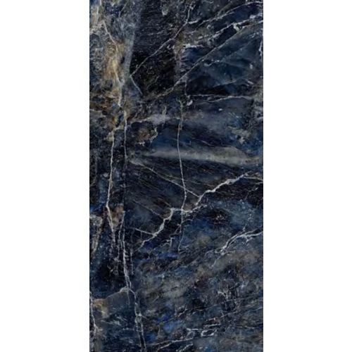 Керамогранит Maimoon Ceramica Flint Blue highglossy синий 60х120 см