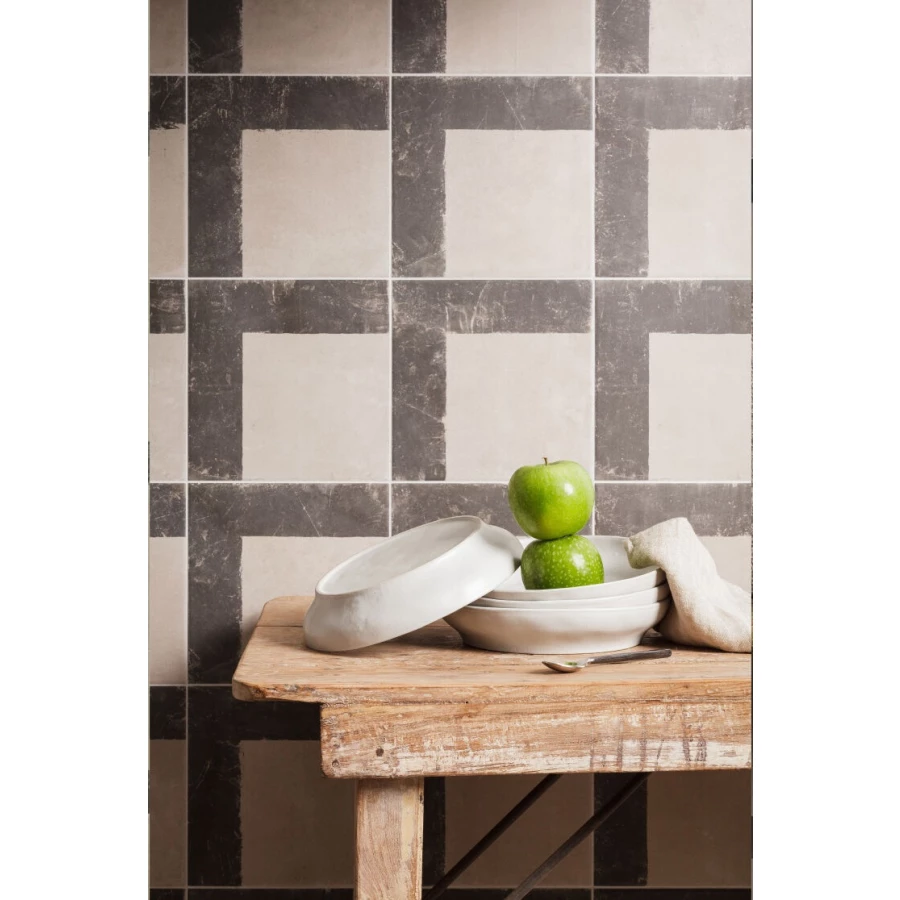 Керамогранит Peronda FS Brush Line матовый серо-черный 3386040473 22,3х22,3 см