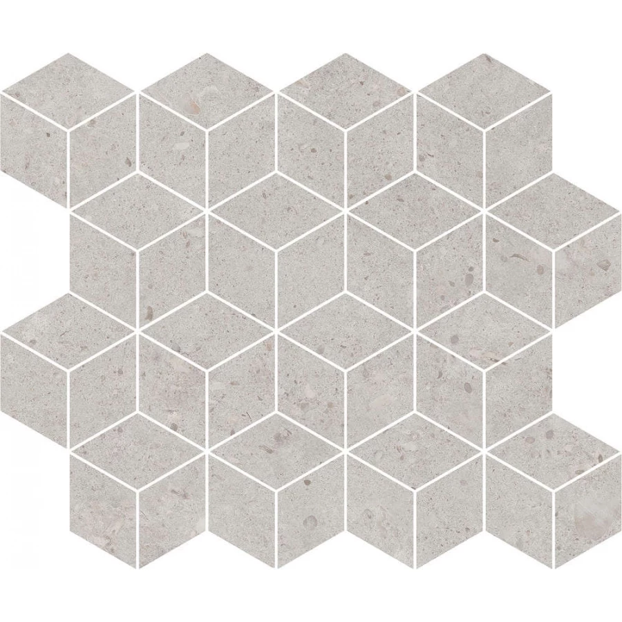 Декор мозаичный Kerama Marazzi Риккарди серый светлый матовый T017\14053 45x37,5 см
