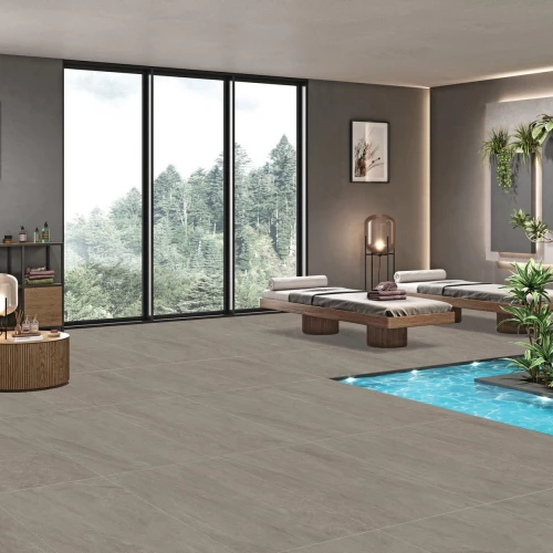 Керамогранит Neodom Stone Novus Dove Matt Str матовый серый N80015 120х60 см