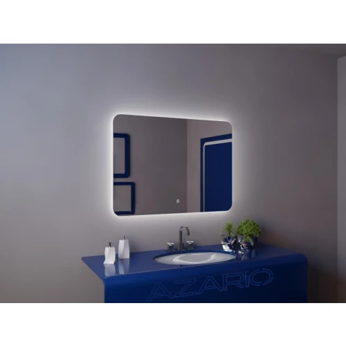 Зеркало Azario Alone Raggio влагостойкое с подсветкой сенсорный выключатель с функцией диммера CS00078966 100х70 см