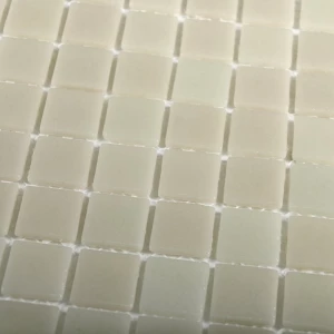 Мозаика Bonaparte Стеклянная мозаика Atlantis Bianco 24х24 глянцевая белая 31,5х31,5 см