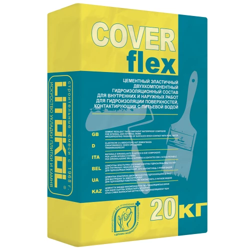 Гидроизоляция Litokol Coverflex A двухкомпонентная L0154970003 20 кг
